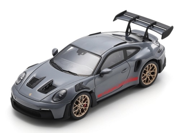 43U00001 Porsche 911 GT3 RS (992) 2022- Arctic grey 1:43